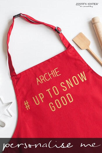 Personalised Christmas Kids Apron by Jonny's Sister (P70045) | £20
