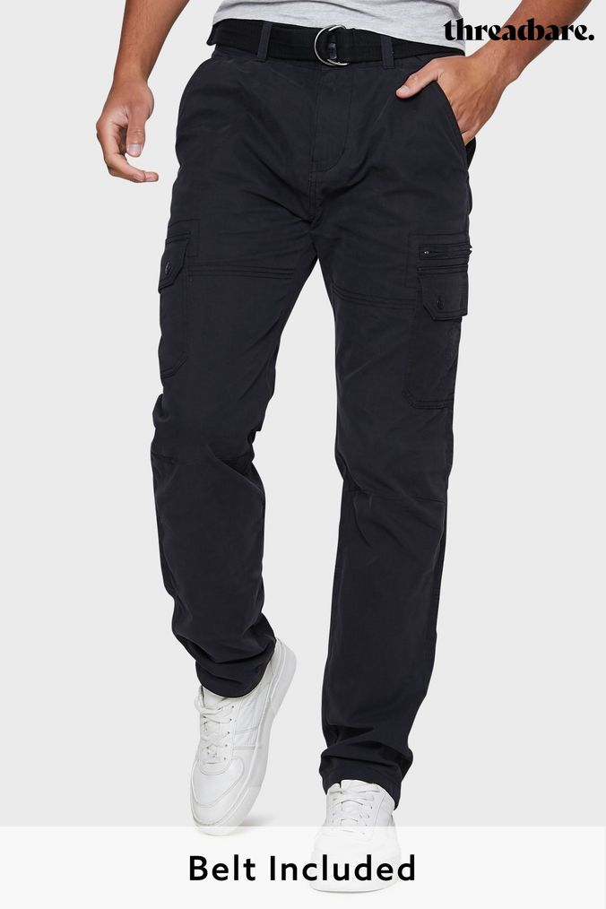 Beevee men's discount cotton cargo pants