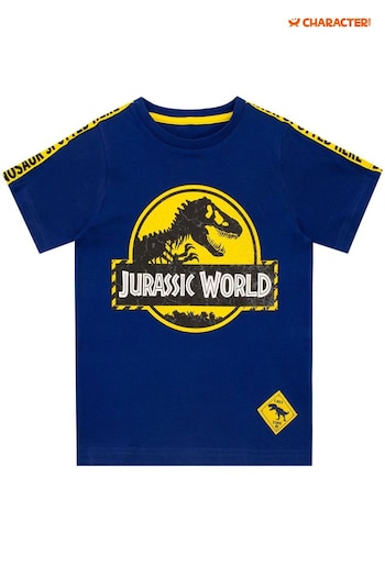 Character Blue Jurassic World Dinosaur Disney Kids T-Shirt (P71457) | £15