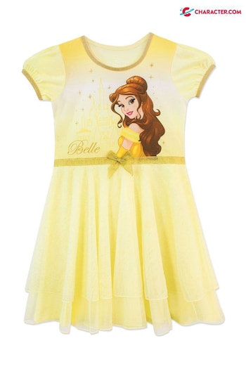 Character Yellow Belle Kids Disney Princess Nightdress (P71477) | £20
