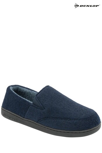 Dunlop Blue men's gusset slipper (P72327) | £27