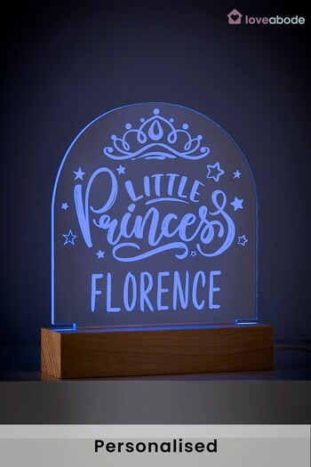 Personalised LED Princess Light by Loveabode (P72408) | £22