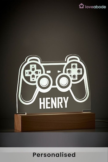 Personalised LED Controller Light by Loveabode (P72413) | £22