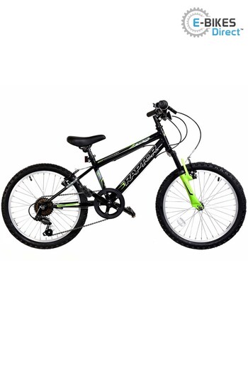 E-Bikes Direct Black Basis Raptor 20In Junior Boys Hardtail Mountain Bike (P73295) | £190