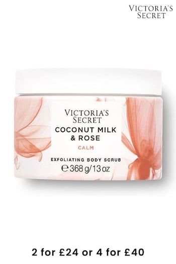 Victoria's Secret Coconut Milk Rose Body Scrub (P73661) | £18