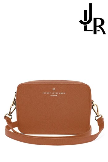 Johnny Loves Rosie Brown Tan Fran Crossbody Bag With Detachable Strap (P73961) | £55