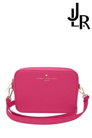 Johnny Loves Rosie Pink Fran Crossbody Bag With Detachable Strap (P73965) | £55