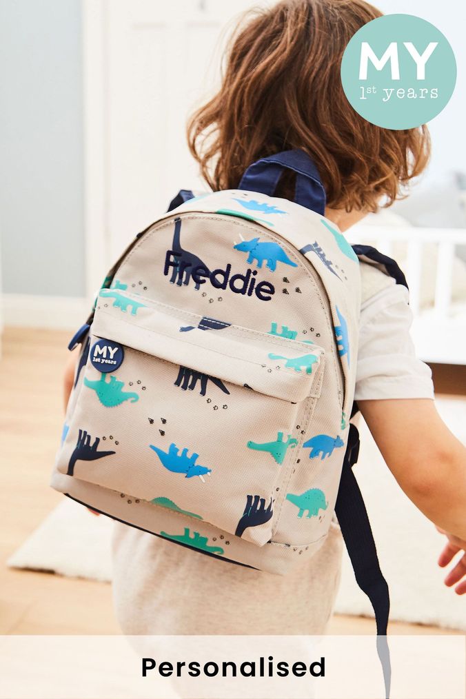Personalised baby boy rucksack hot sale