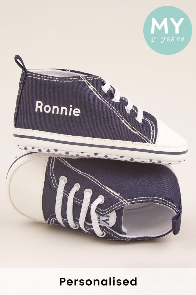 Personalised baby converse uk clearance