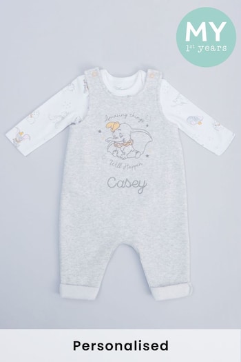 Personalised Disney Dumbo Baby Outfit Set with Luxury Gift Box by My 1st Years (P74046) | £35