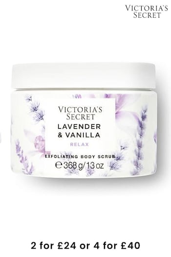 Victoria's Secret Lavender Vanilla Natural Beauty Exfoliating Body Scrub (P74139) | £18