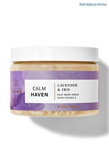 Hair Masks & Treatments Lavender Iris Salt Body Scrub 17 oz / 482 g (P74194) | £18