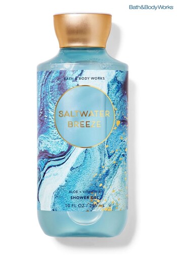 Bath & Body Works Saltwater Breeze Shower Gel 10 fl oz / 295 mL (P74199) | £16