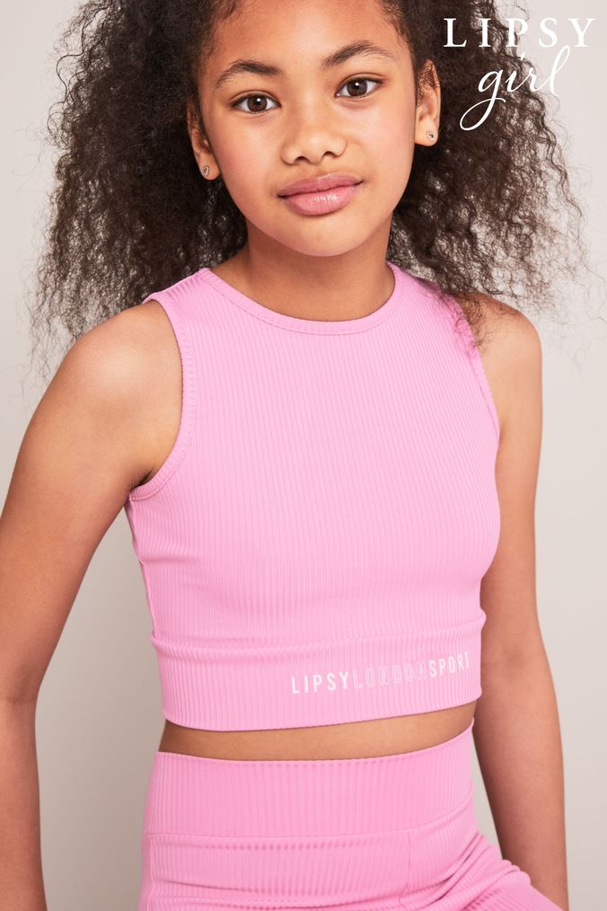 Buy Girls Crop Tops Lipsy Sportswear Online Next UK