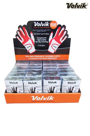 Volvik White True Fit Glove Pack -  Mens Left Handed (P74562) | £20
