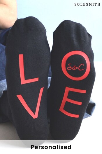Personalised Love Socks by Solesmith (P74921) | £14