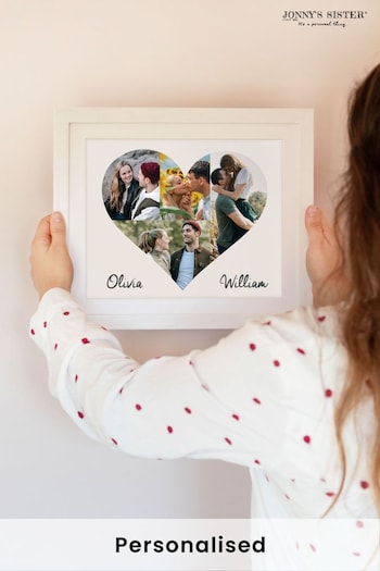 Personalised Couple's Photo Collage by Jonny's Sister (P75664) | £35