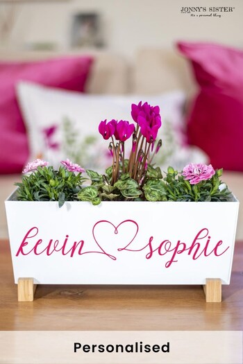 Personalised Couple's Planter by Jonny's Sister (P75667) | £34