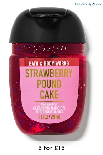 Tuxedos & Partywear Strawberry Pound Cake Cleansing Hand Gel (P76726) | £4