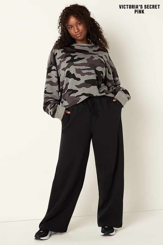 Victoria secret black discount joggers