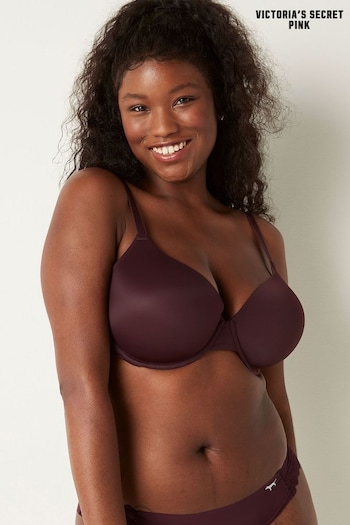 Victoria's Secret PINK Coffee Brown Nude Smooth Lightly Lined Bra (P77036) | £15