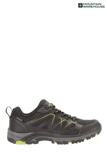 Mountain Warehouse Black Inca Mens Waterproof Walking Shoes (P77612) | £56