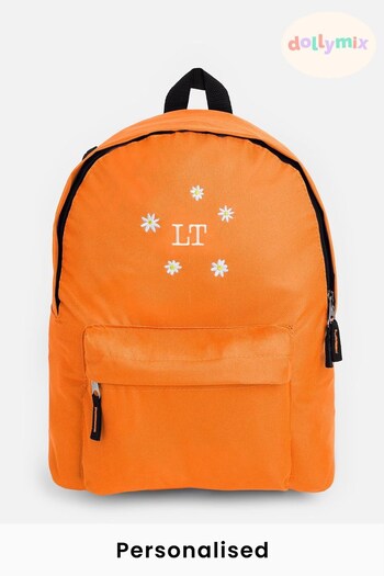 Dollymix Orange Personalised Legend Backpack (P77698) | £17