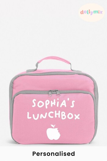 Dollymix Pink Personalised Lunchbox (P77758) | £17