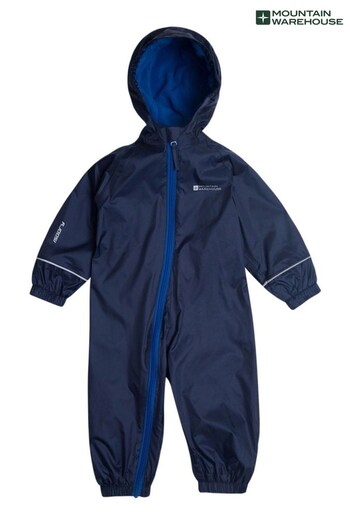 Mountain Warehouse Blue Spright Toddler Waterproof Rain Suit (P78036) | £32