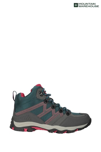 Mountain Warehouse Blue Oscar Kids Walking Boots (P78038) | £37
