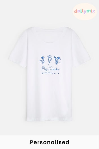 Personalised Watch Them Grow T-Shirt by Dollymix (P78304) | £17