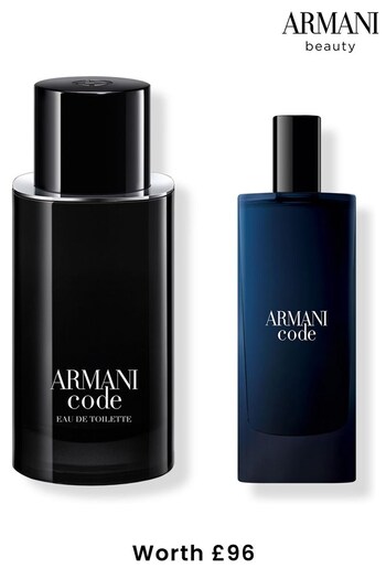Armani Beauty Code Eau De Toilette Reno 75ml + Code EDT 15ml (Worth £96) (P78394) | £80