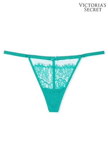 Victoria's Secret Capri Sea Blue Lace G String Panty (P81189) | £6