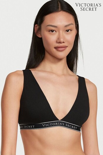 Victoria's Secret Black Triangle Logo Bra (P81539) | £29