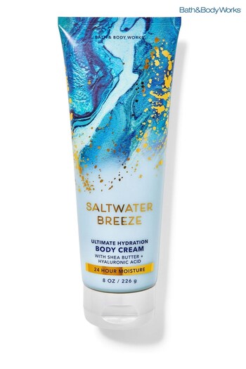 Bath & Body Works Saltwater Breeze Ultimate Hydration Body Cream 8 oz / 226 g (P82076) | £18