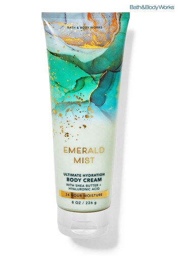 Bath & Body Works Emerald Mist Ultimate Hydration Body Cream 8 oz / 226 g (P82168) | £18
