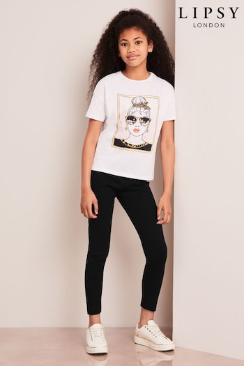 Lipsy White T-Shirt And Leggings Set (P82295) | £28 - £34