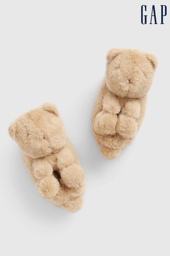 Gap cozy new arrivals bear slippers