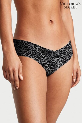 Victoria's Secret Black Basic Instincts Animal Smooth Hipster Knickers (P82787) | £9