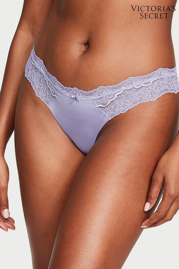 Victoria's Secret Star Lilac Purple Smooth Thong Knickers (P82911) | £14