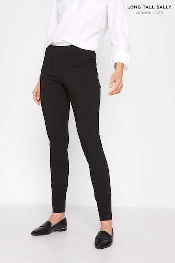 Long Tall Sally Black Stretch Skinny Buriti Trousers (P83178) | £38