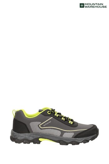 Mountain Warehouse Lime Softshell Kids Shoes (P83565) | £24