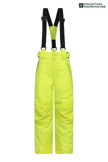 Mountain Warehouse Lime Falcon Extreme Kids Ski Trouser (P83586) | £64