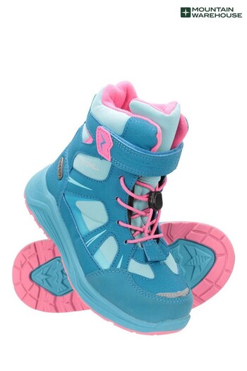 Mountain Warehouse Turquoise Dimension Toddler Waterproof Walking amp Boots (P83684) | £48