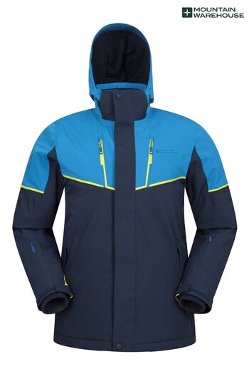 Mountain Warehouse Blue Galactic Extreme Mens Recco Ski Jacket (P83710) | £80