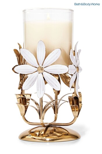 Bath & Body Works Metal Florals Single Wick Candle Holder (P83756) | £25