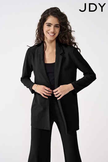 JDY Black Longline Workwear Blazer (P83760) | £28