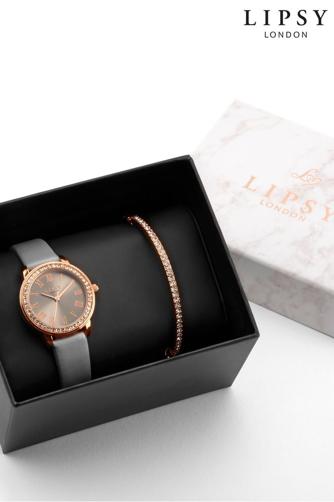 Lipsy best sale gold watch