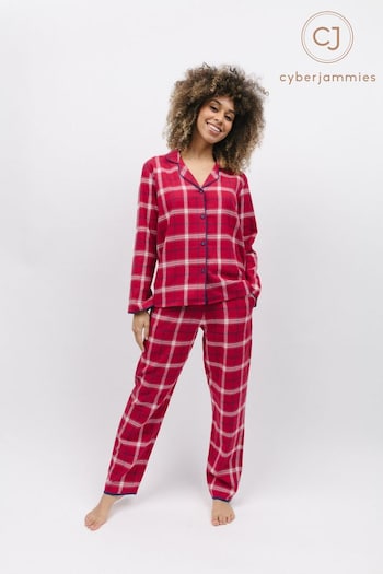 Cyberjammies Red Check Pyjama Set (P84771) | £52