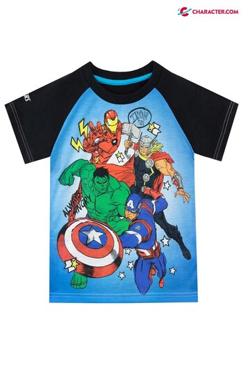 Character Blue Marvel Avengers T-Shirt (P84786) | £13